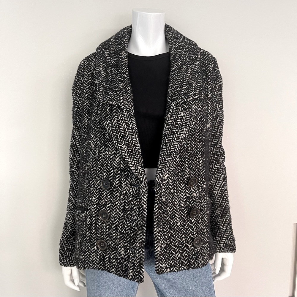 SMYTHE Tweed Wool Coat